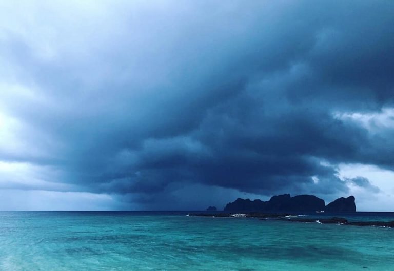 Storm And Clouds Over Phi Phi Lay Long Beach View 768x529 