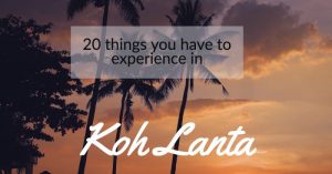 Read more about the article 20 Amazing Things to do in Koh Lanta