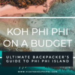 Phi Phi Island on a budget