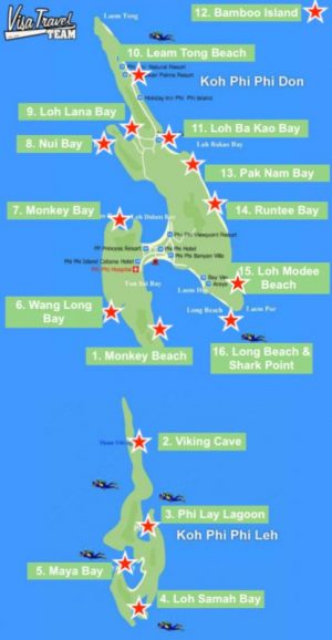 What places to visit in Phi Phi Island? Beaches I Snorkeling Spots I ...