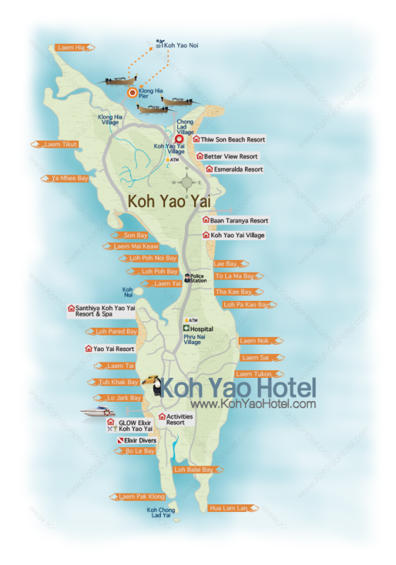 koh-yao-yai-thailand-map