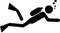 scuba diver logo visa travel phi phi