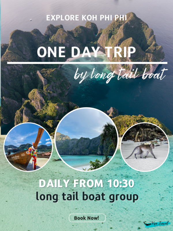 One Day Tour by Longtail Boat with Sunset