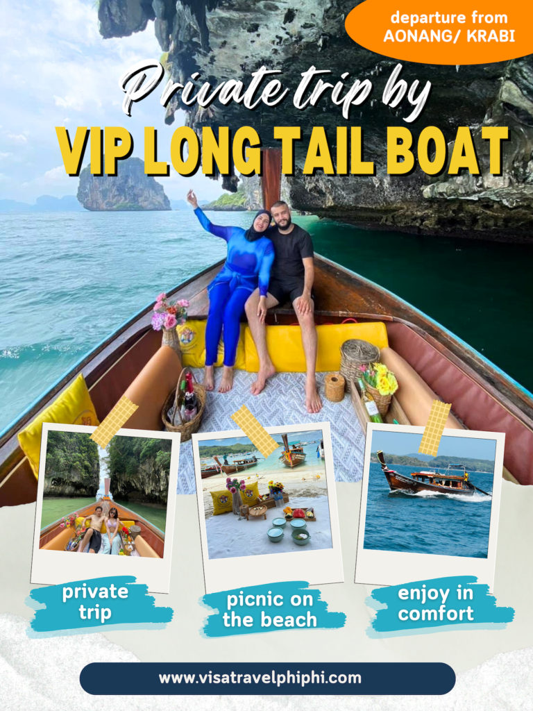 Private trip Krabi - VIP Long Tail Boat RENTAL