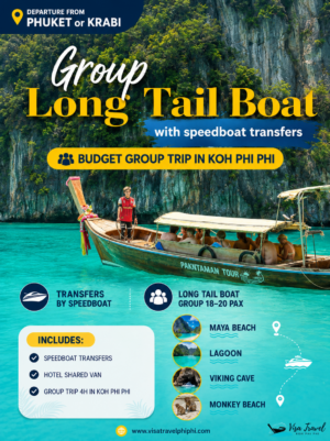 group-trip-long-tail-boat-with-phuket-krabi-transfers-visatravel-phiphi